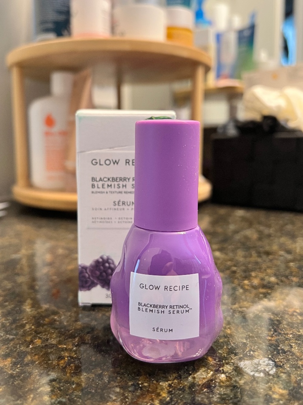 Glow Recipe Blackberry Retinol Blemish Serum - New in box - 30 ml 1 oz